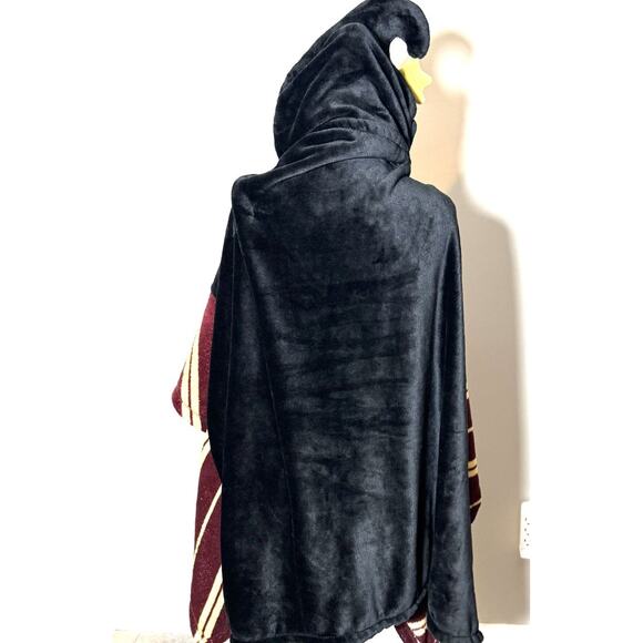 Berkshire Cuddy Buddies Hooded Wrap Throw Magic Wizard Harry Potter robe blanket - Picture 5 of 8